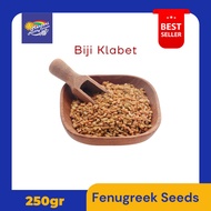 Fenugreek Seed 250gr Whole Fenugreek/ Klabet Seed/ Centipede/ Methi Seed/ 250gram
