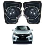 Perodua Axia E / G (2017) Fog Lamp Spot Sport Lights Set Complete Lampu Kabus Depan