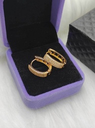 10k gold clip earrings