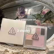 3CE Overtake Smoother Raw Neutrals Pale Veil Minimal Scene Eyeshadow Palette Multi-Color Natural Eye