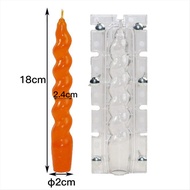 DIY Spiral Rod Candle Mold Church Wedding Long Rod Candle Making Tool Easy to Demould Candle Mold Ja