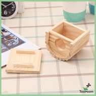 [ Hamster House Pet House Hamster Cage Accessory for Hamster Gerbils Lemmings