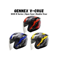 GRACSHAW GENNEX V-CRUZ G535 Double Visor Helmet
