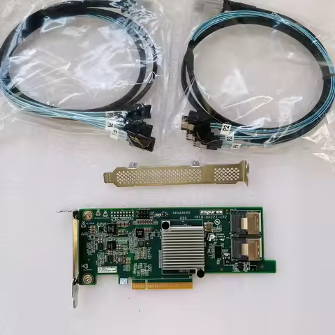 INSPUR YZCA-00227-101 9207-8i PCIE3.0 6Gbps HBA LSI FW:P20 IT Mode ZFS FreeNAS unRAID 2* SFF-8087-sa