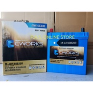 CWORKS M-42/60B20R EFB BATTERY FOR PERODUA MYVI D20N YEAR 2022 ONWARDS