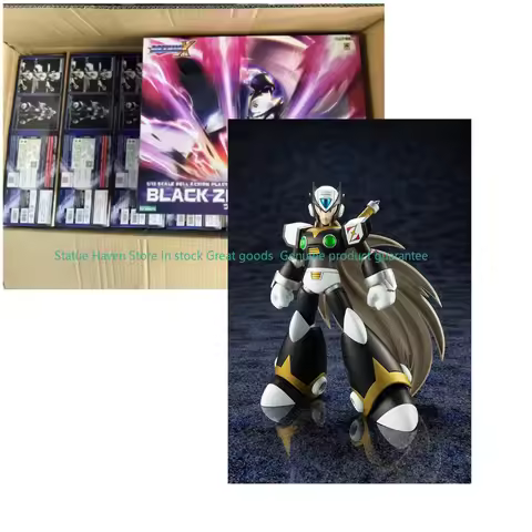 100% In Stock Original Kotobukiya KP700 Rockman X Mega Man X Black Zero 1/12 Anime Action Collection