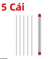 Nhanh Chóng Giun Đất Móc Kim Thép Không Gỉ Câu Cá Mồi Công Cụ Rỗng Kim Gas Cho Mồi Phụ Kiện Câu Cá