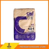 CMI TileFix 181 25KG Water-Resistant Cement-Based Tile Adhesive Floor Wall Interior Simen Gam Jubin 