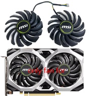 2PCS/SET PLD09210B12HH GTX 1660 SUPER VENTUS XS OC GPU FAN FOR MSI GTX 1660、1660 SUPER、1660 TI VENTU