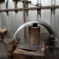 British style fender, British fender, triumph fender, custom rear fender, British rear fender, class