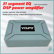 [Op006] รถ DSP QMF YT-A1 EQ โปรเซสเซอร์เสียงเครื่องขยายเสียง31ส่วนกับบลูทูธการปรับจูน HIFI Master กร