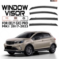 Suitable for Geely Geely GX3 Pro Window visor Window Rainproof Rainproof Sun visor Rain Eyebrow