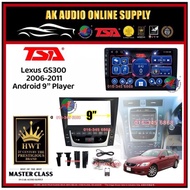 [ MTK 2+32GB ] TSA Lexus GS-300 GS300 2006 - 2011 Android 9'' inch Car player Monitor
