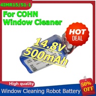 4IMR15/51-1 Window Cleaning Robot Battery for COHN Window Cleaner Rechargeable Battery 14.8V 500mAh 