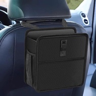 Car Trash Can Hanging Waterproof & Leakproof Autmotive Storage Bag Foldable Washable Vehicle Garbage