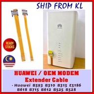 Micro Reverse SIM to SIM Feeder Reader Card Signal  Extender Cable Huawei B593 B310 B315 E5186  B618