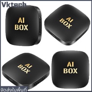 [Vktech]Wireless CarPlay Android Auto AI Box 2 + 32G Plug & Play CarPlay Converter WIFI BT สำหรับระบ