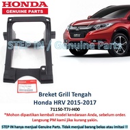 Front Middle Upper Grill Bracket Honda HRV HR-V 2015 2016 2017 New Genuine Grille