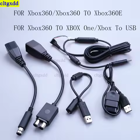 Cltgxdd 1piece is suitable FOR Xbox/Xbox360 to USB power conversion cable to Xbox360E/Xboxone/Xbox36