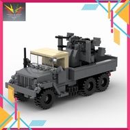 MOC Army Military Vehicle Assembly Toy M35A2