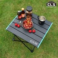 CLS Genuine Ultralight Aluminum Alloy Folding Camping Table, Picnic Camping Table with Carrying Bag