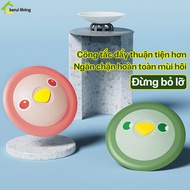 Cute KWAI Sink Cover, Silicone Cover With Drain Hole, Animal Drain Cover