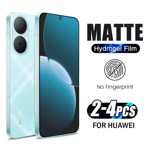 2-4Piece Anti-Glare Matte Hydrogel Film for Huawei Nova Y73 Y72 Y71 Y70 Y72S Y63 Y61 Y60 Y90 Screen 