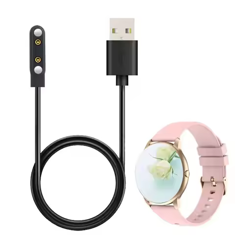 Smart Watch Charger Magnetic USB Charger Cable For IMILAB KW66 YAMAY SW022 Haylou Solar LS05 W26 Sma