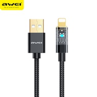 Awei CL-139 100w Sạc nhanh Date Cable USB C to 100w Type-C 18w Micro Lighting apple Chất liệu hợp ki