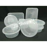 CHEF Rectangular Container 750ml / 1000ml/Bekas Bungkus/Bekas Makanan/Disposable Container (50pcs±)