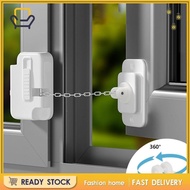 [Happi2ness] Child Lock Window Restrictor for Casement Window Closet Refrigerator