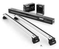 THULE Bar Roof Rack For Flush Rail แร็คหลังคาตรงรุ่น สีเงิน สอบถามรุ่นก่อนสั่ง