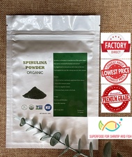 Spirulina Powder for Shrimp and fish breeder 100g by [3k Aquatic]