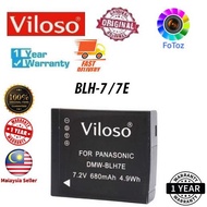🔥Ready Stock🔥YORKER Viloso DMW-BLH7 Battery Lumix DMC-GM1 GM5 GF7 GF8 GF9 LX10 LX15 Camera One Year 