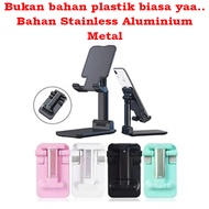 Holder Universal Stand Folding Desktop SK-23 / Dudukan HP & Tablet Bahan Stainless