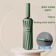 Ô Dù Che Nắng Mưa Cao Cấp 12 Nan Chắc Chắn - Có Nút Bấm Tự Gập Cánh Dù Tiện Lợi Cho Xe Ô Tô