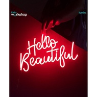 Neon Hello Beautiful | Lumin