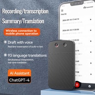 A3 AI Recorder Intelligent Transfer Translation HD Noise Reduction Recording Card APP Control Record