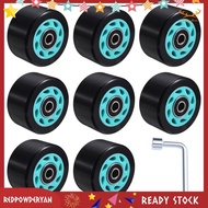 [Redpowderyan.] 58x32mm 88A Double Row Roller Skates Accessories Speed Skates Wheels Car Line Wheel 