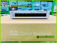 Cisco CBS110-8PP-D Unmanaged Gigabit POE Switch 8 Port, POE 32W