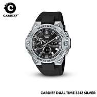 CARDIFF DT 3312 Jam Tangan Pria Dual Time Water Resist