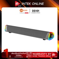 ลําโพงซาวด์บาร์ - LECOO DS101 - BLUETOOTH+DESKTOP / DESKTOP SOUNDBAR SPEAKER BLACK RGB