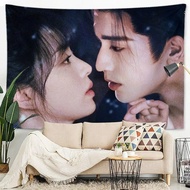 Zhu Yu Xie Zheng Fan Changyu CP room background decorative fabric, bedroom decorative fabric, living