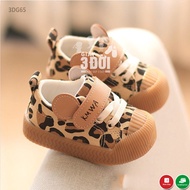 Boys and Girls Soft Sole Toddler Sneakers for Baby Feet 10.5-13cm Leopard Print GIAY3DOI 3DG65