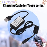 LUOYAO Interphone Charger Portable Durable Sports USB Cable Cradle for Yaesu VX5R/VX6R/VX7R/VX8R FT1