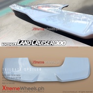 TOYOTA LC300 2022 to 2025 SPOILER THAILAND MADE with BODY COLOR WHITE  land cruiser / Landcruiser