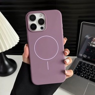 Frosted Magnetic Case for Samsung S24 FE S25 Ultra S23 S24 S25 FE A56 A36 A26 A16 4G 5G
