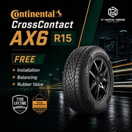 Continental CrossContact AX6 R15 225/70 255/70 265/70 (with installation)