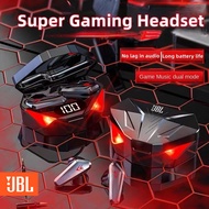 【New】JBL X15 TWS Gaming Earbuds Bluetooth 5.2 Low Latency TWS Bluetooth Earphone with Mic Game LED Light Bluetooth Headphones Wireless Headset