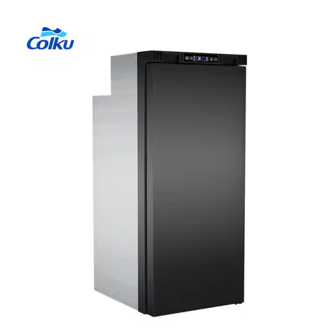 Colku DCS90DA Dual Temperature Control Car Freezer 90L Built in Refrigerator 12V Fridge for Rv
